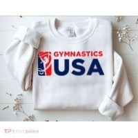 Gymnastics Usa Support The T.E.A.M. U.S.A Flag Sweatshirt thumb 2