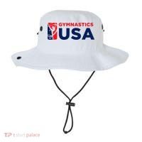 Gymnastics Usa Support The T.E.A.M. U.S.A Flag Bucket Hat thumb 0