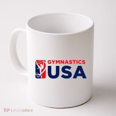 Gymnastics Usa Support The T.E.A.M. U.S.A Flag Coffee Mug