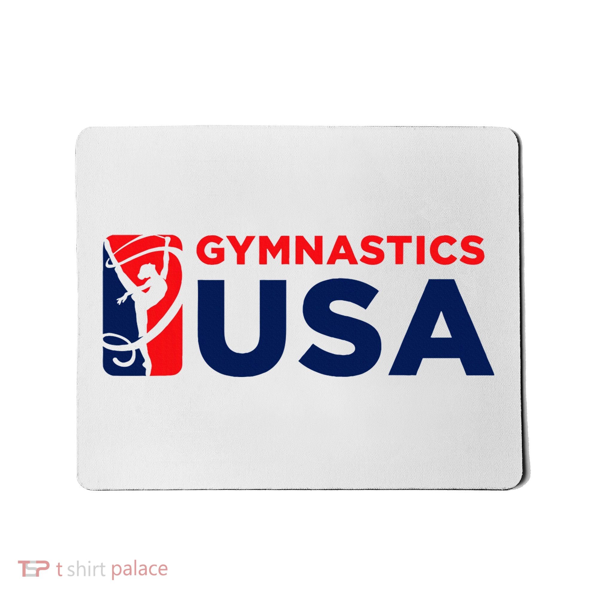 Gymnastics Usa Support The T.E.A.M. U.S.A Flag Mousepad