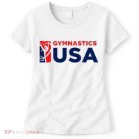 Gymnastics Usa Support The T.E.A.M. U.S.A Flag Women's T-Shirt thumb 0
