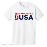 Gymnastics Usa Support The T.E.A.M. U.S.A Flag Kids T-Shirt thumb 0