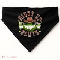 Giddy Up Sluts USA-Made Doggie Bandana thumb 0