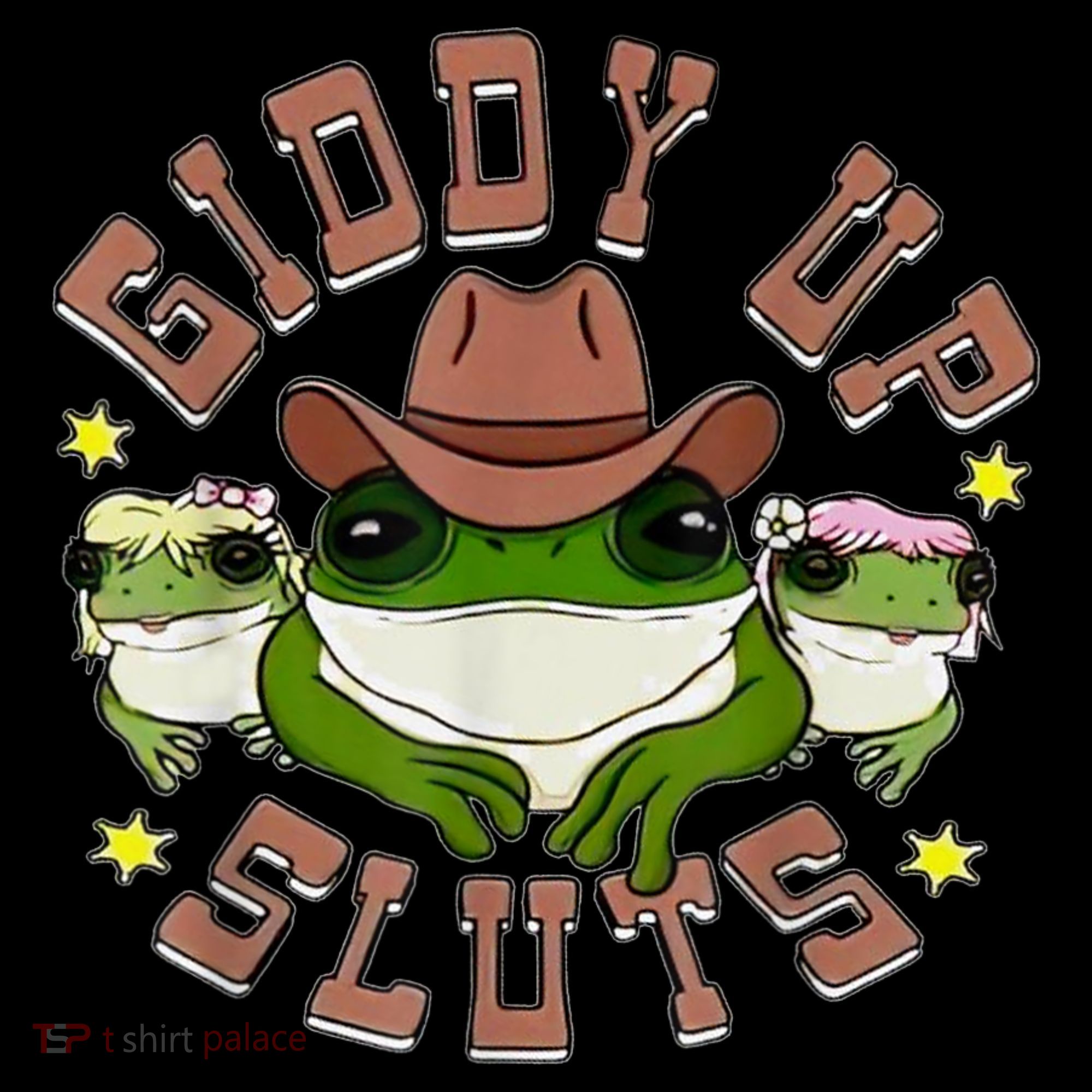 Giddy Up Sluts Coaster