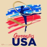 Gymnastics USA Support the Team USA Flag Tote Bag thumb 4