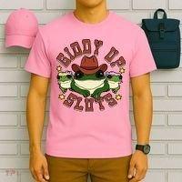 Giddy Up Sluts Frog Funny T-Shirt thumb 6