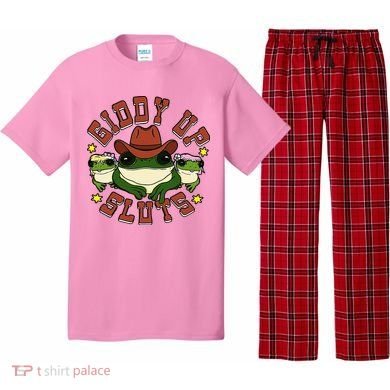 Giddy Up Sluts Frog Funny Pajama Set