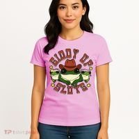 Giddy Up Sluts Frog Funny Women's T-Shirt thumb 4
