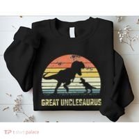 Great Unclesaurus T Rex Dinosaur Great Uncle Saurus Sweatshirt thumb 2