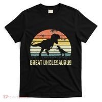 Great Unclesaurus T Rex Dinosaur Great Uncle Saurus T-Shirt thumb 0