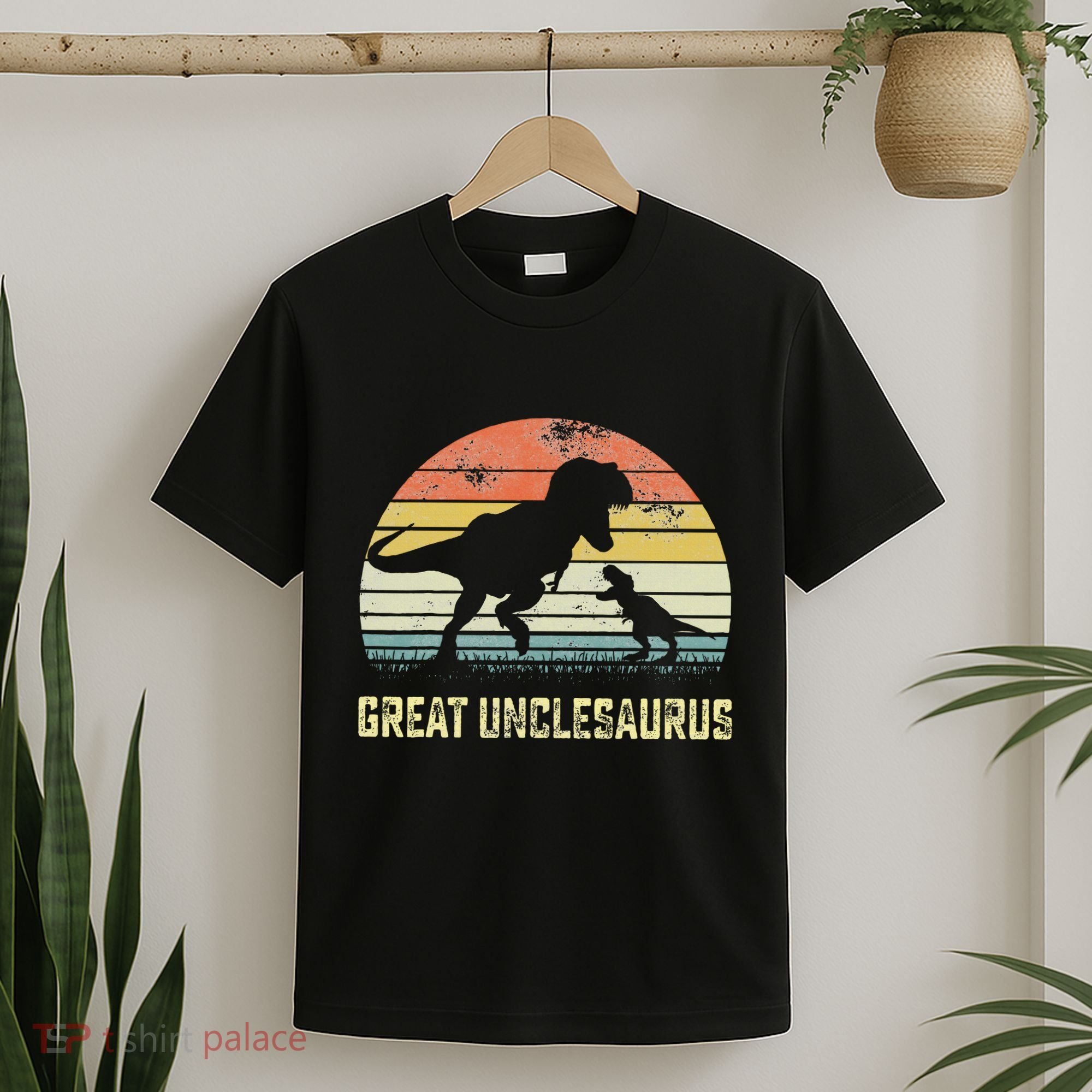 Great Unclesaurus T Rex Dinosaur Great Uncle Saurus T-Shirt