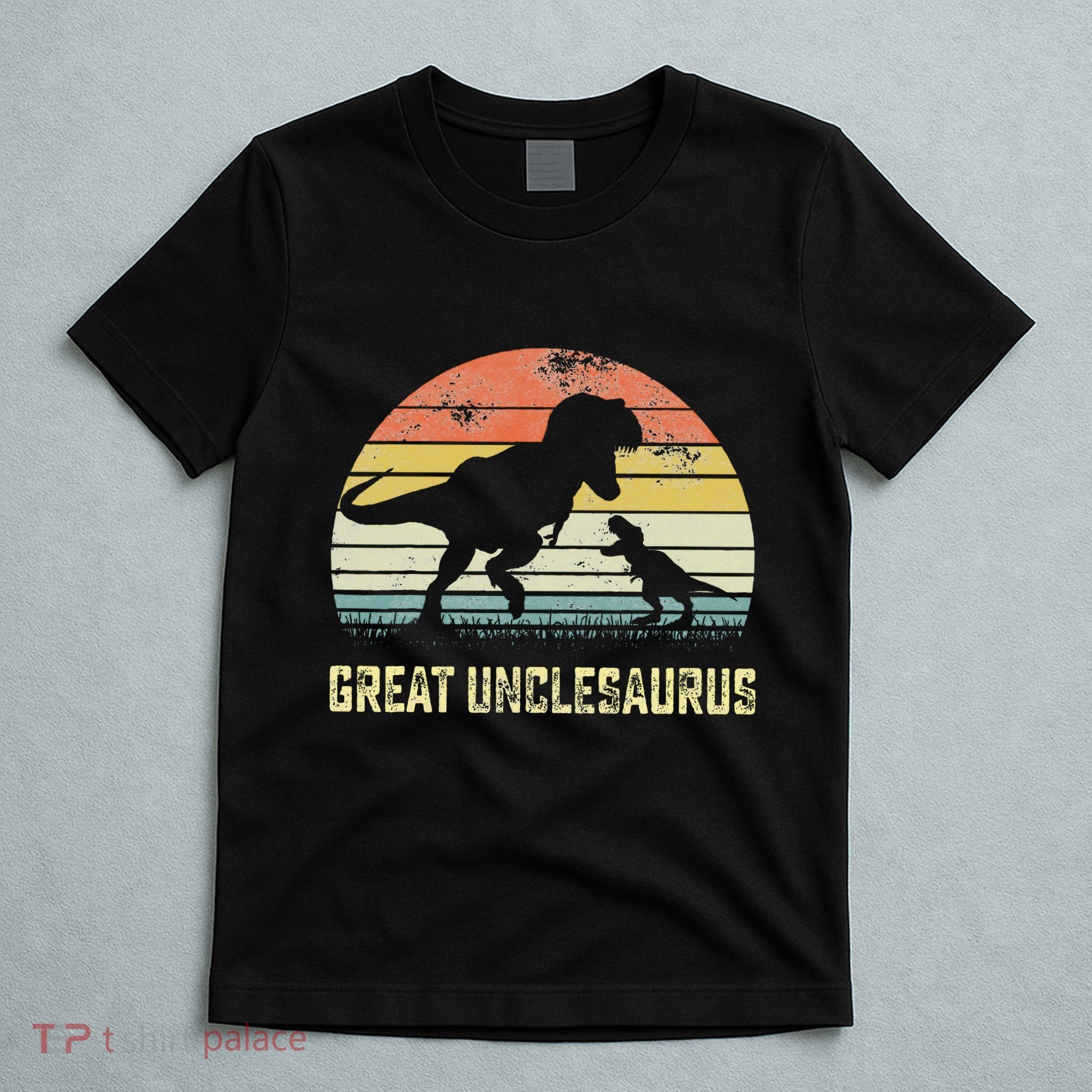 Great Unclesaurus T Rex Dinosaur Great Uncle Saurus T-Shirt
