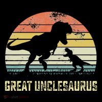 Great Unclesaurus T Rex Dinosaur Great Uncle Saurus Coaster thumb 2