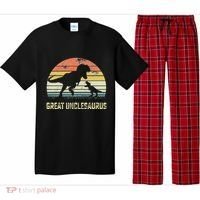 Great Unclesaurus T Rex Dinosaur Great Uncle Saurus Pajama Set thumb 0