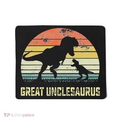 Great Unclesaurus T Rex Dinosaur Great Uncle Saurus Mousepad