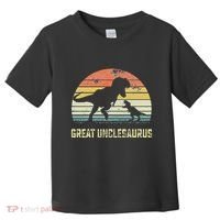 Great Unclesaurus T Rex Dinosaur Great Uncle Saurus Toddler T-Shirt thumb 0
