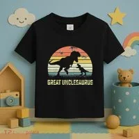 Great Unclesaurus T Rex Dinosaur Great Uncle Saurus Toddler T-Shirt thumb 3