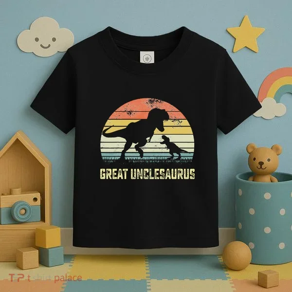 Great Unclesaurus T Rex Dinosaur Great Uncle Saurus Toddler T-Shirt