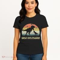 Great Unclesaurus T Rex Dinosaur Great Uncle Saurus Women's T-Shirt thumb 4