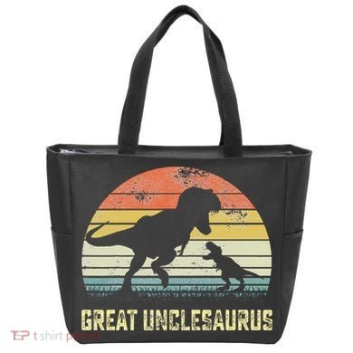 Great Unclesaurus T Rex Dinosaur Great Uncle Saurus Tote Bag