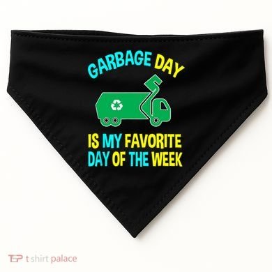 Garbage Uniform Trash Truck Kids Garbage Man Costume USA-Made Doggie Bandana