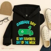 Garbage Uniform Trash Truck Kids Garbage Man Costume Hoodie thumb 4