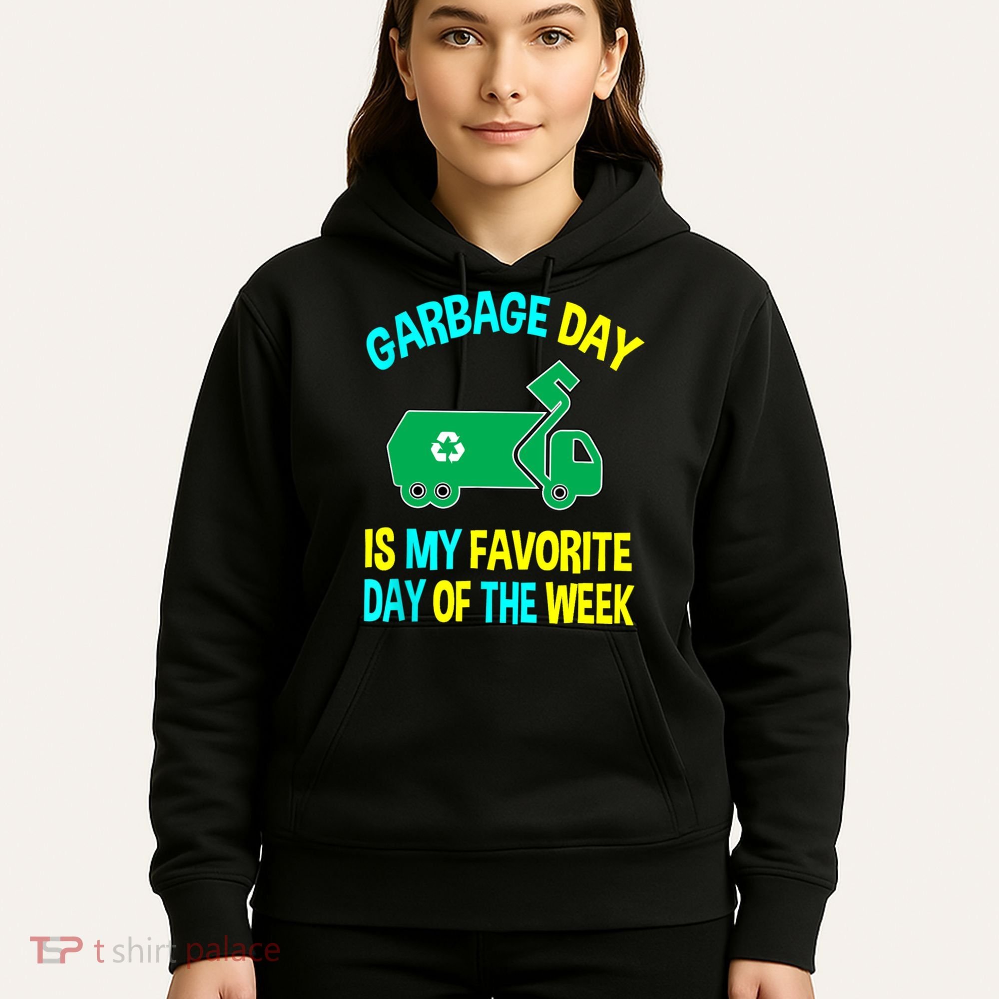 Garbage Uniform Trash Truck Kids Garbage Man Costume Hoodie