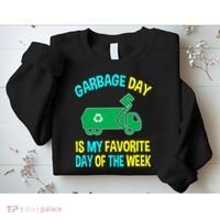 Garbage Uniform Trash Truck Kids Garbage Man Costume Sweatshirt thumb 2