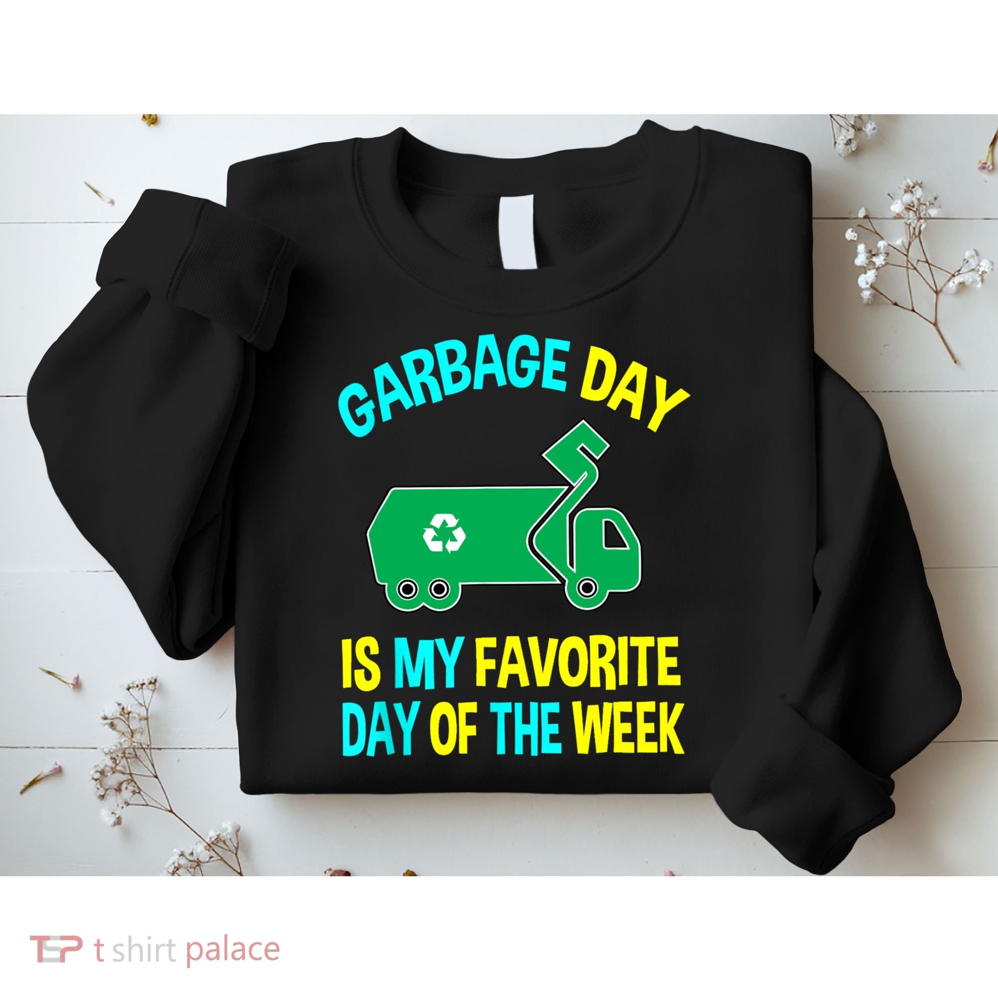 Garbage Uniform Trash Truck Kids Garbage Man Costume Sweatshirt
