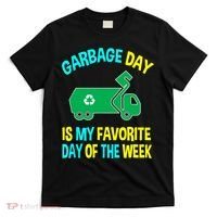 Garbage Uniform Trash Truck Kids Garbage Man Costume T-Shirt thumb 0