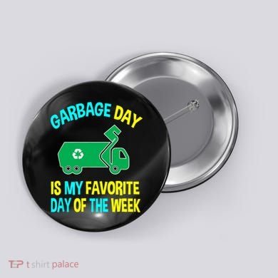 Garbage Uniform Trash Truck Kids Garbage Man Costume Button