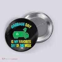 Garbage Uniform Trash Truck Kids Garbage Man Costume Button thumb 0