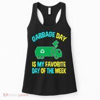 Garbage Uniform Trash Truck Kids Garbage Man Costume Women's Tank Top thumb 0