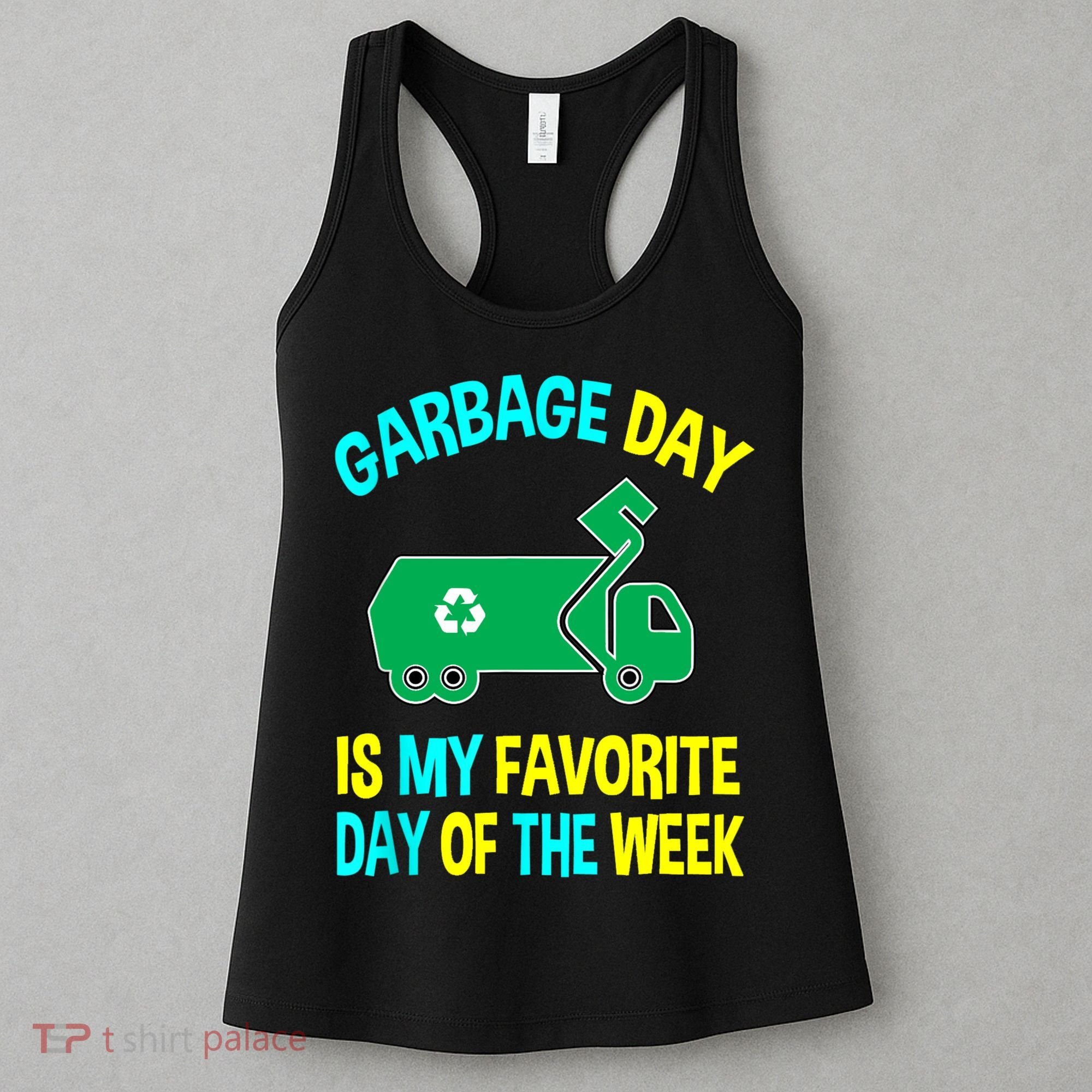 Garbage Uniform Trash Truck Kids Garbage Man Costume Women's Tank Top