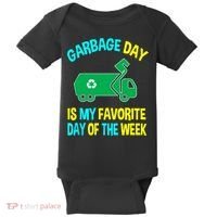 Garbage Uniform Trash Truck Kids Garbage Man Costume Baby Bodysuit thumb 0