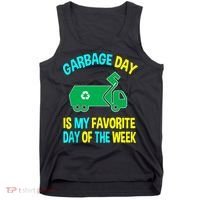 Garbage Uniform Trash Truck Kids Garbage Man Costume Tank Top thumb 0