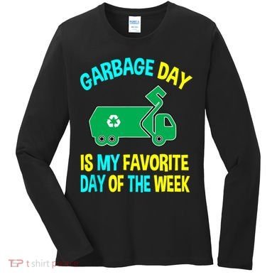 Garbage Uniform Trash Truck Kids Garbage Man Costume Women's Long Sleeve Shirt