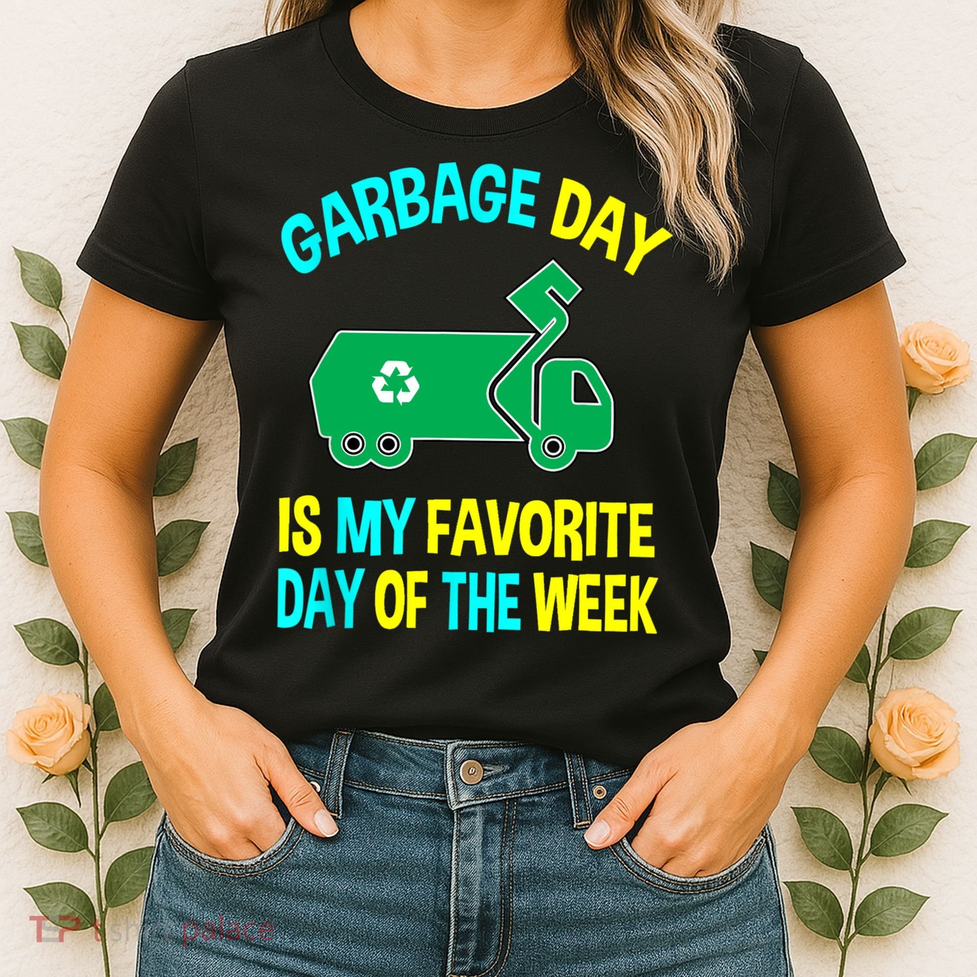 Garbage Uniform Trash Truck Kids Garbage Man Costume Women's T-Shirt