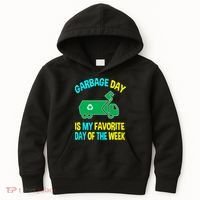 Garbage Uniform Trash Truck Kids Garbage Man Costume Kids Hoodie thumb 0