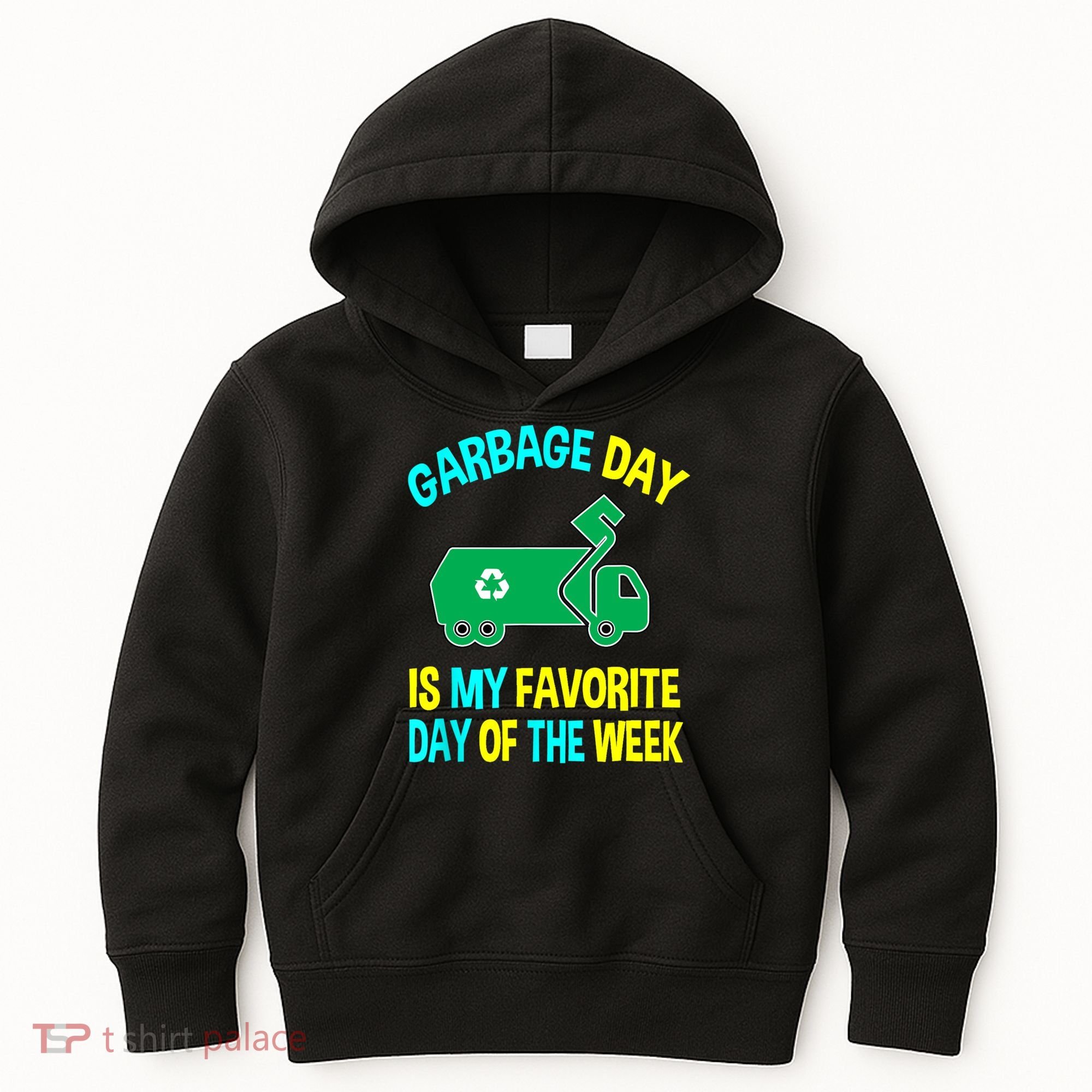 Garbage Uniform Trash Truck Kids Garbage Man Costume Kids Hoodie