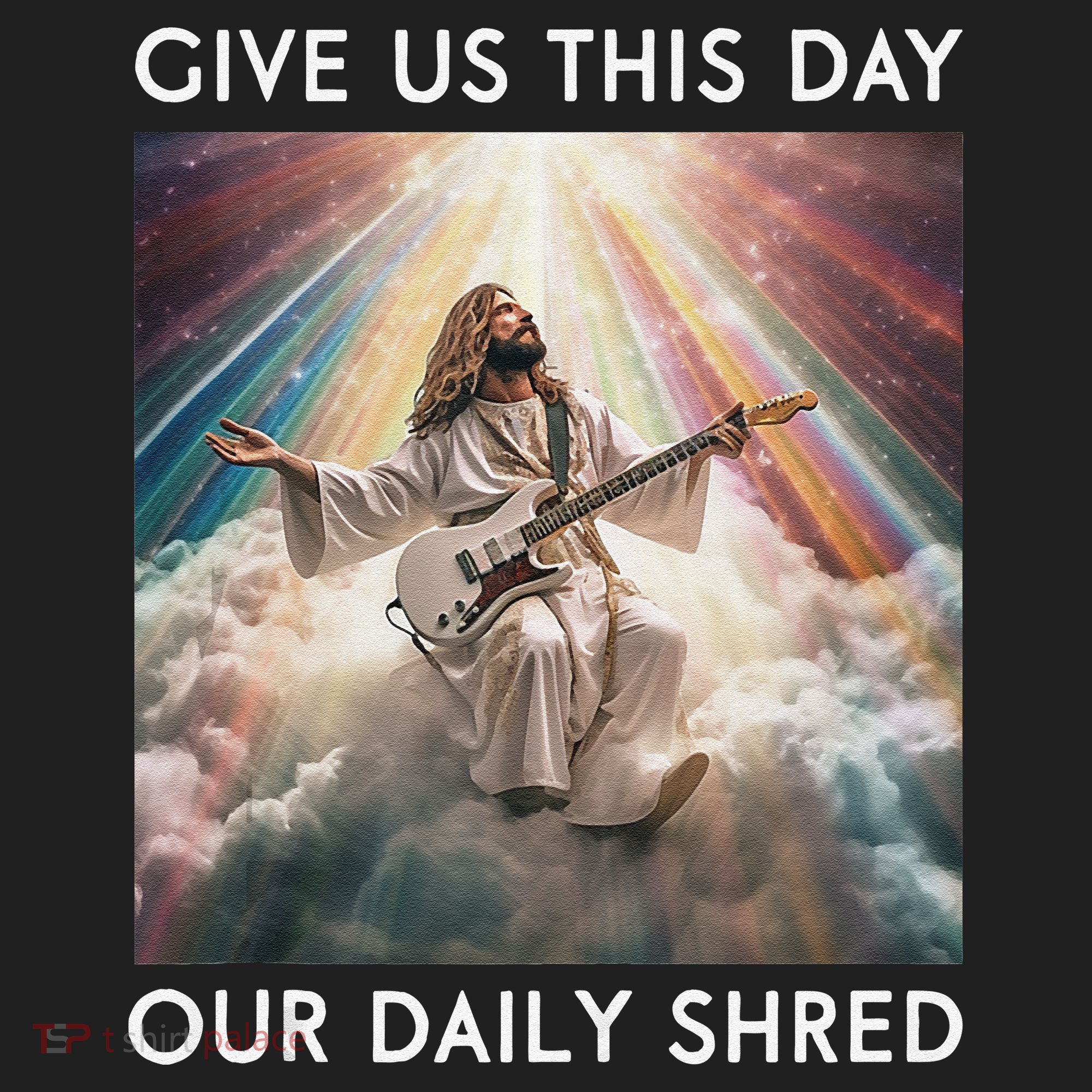 Give Us This Day Our Daily Shred Jesus Christian Beanie
