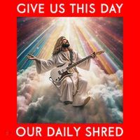 Give Us This Day Our Daily Shred Jesus Christian Santa Hat thumb 1