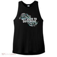 Get Used To Different Chosen Ladies PosiCharge Tri-Blend Wicking Tank thumb 0