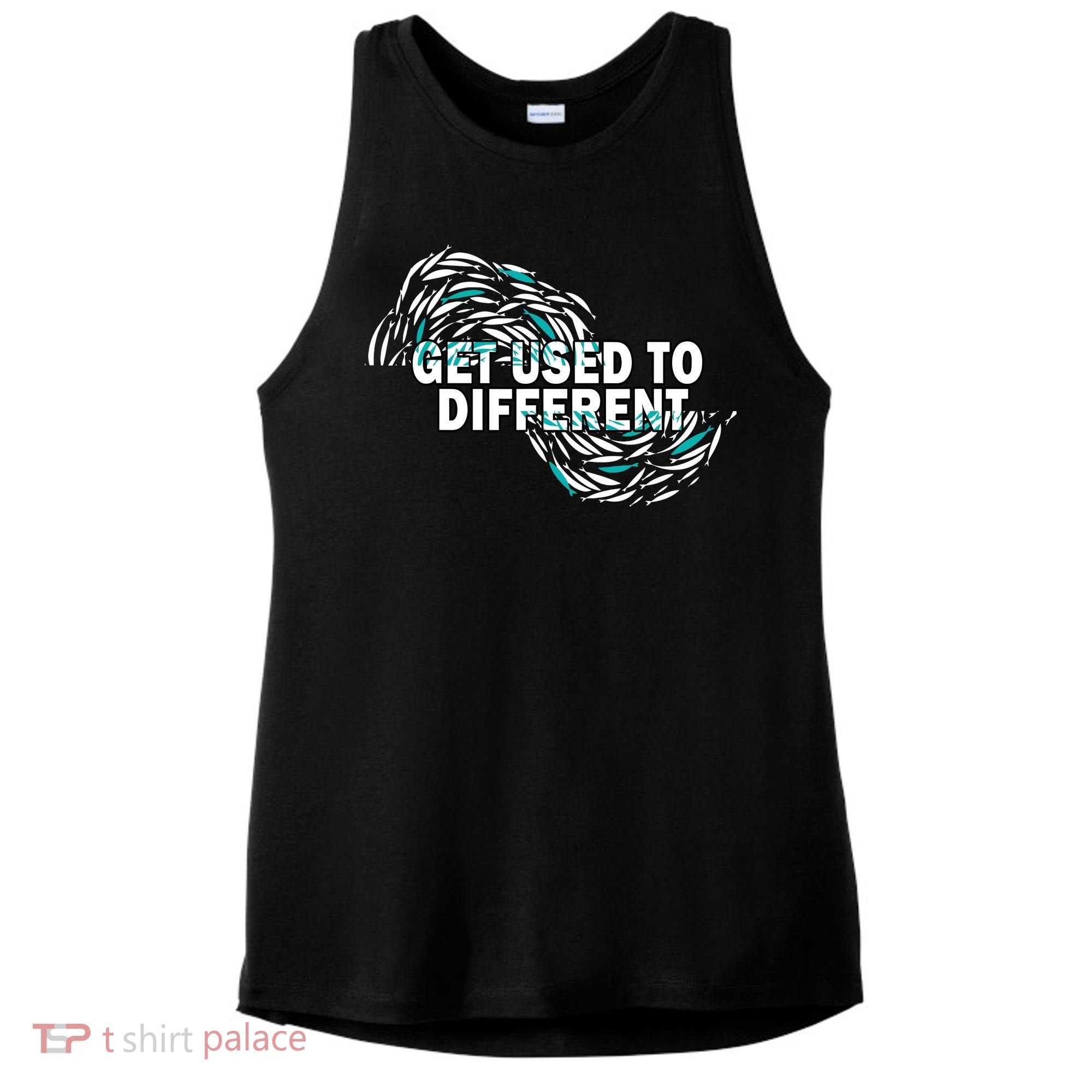 Get Used To Different Chosen Ladies PosiCharge Tri-Blend Wicking Tank