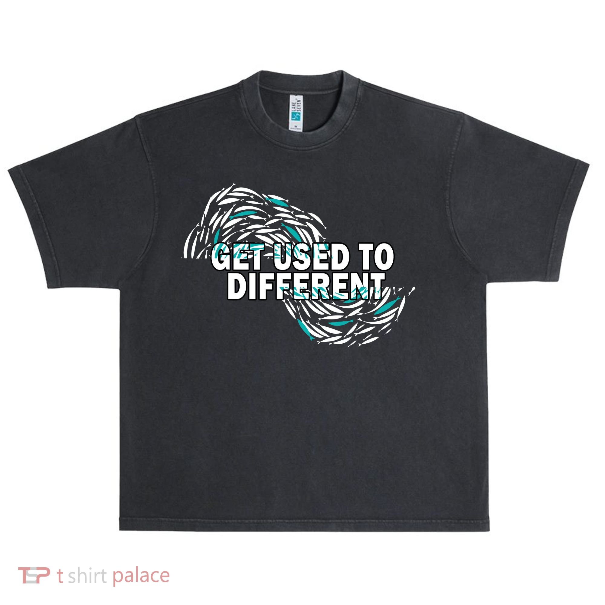 Get Used To Different Chosen Urban Oversized Heavyweight T-Shirt