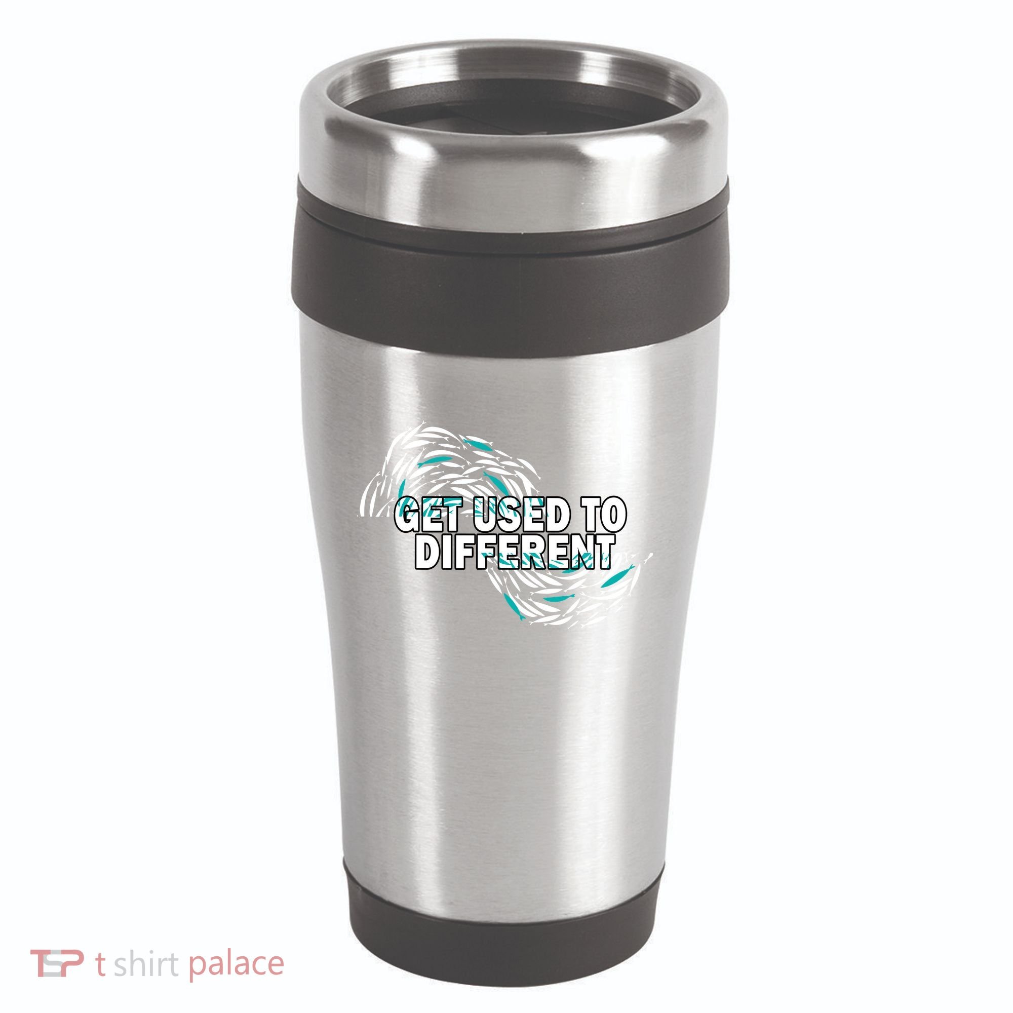 Get Used To Different Chosen 16oz Travel Tumbler