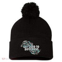 Get Used To Different Chosen Pom Pom 12in Knit Beanie thumb 0