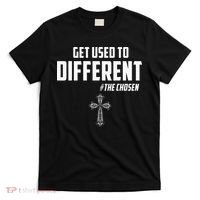 Get Used to Different The Chosen Christian Costume Faith T-Shirt thumb 0