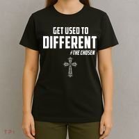 Get Used to Different The Chosen Christian Costume Faith T-Shirt thumb 4