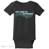 Get Used To Different X Chosen X Fish Against The Current Baby Bodysuit thumb 0